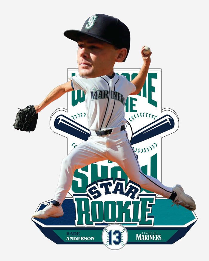 Kade Anderson Seattle Mariners Star Rookie Bobblehead FOCO - FOCO.com