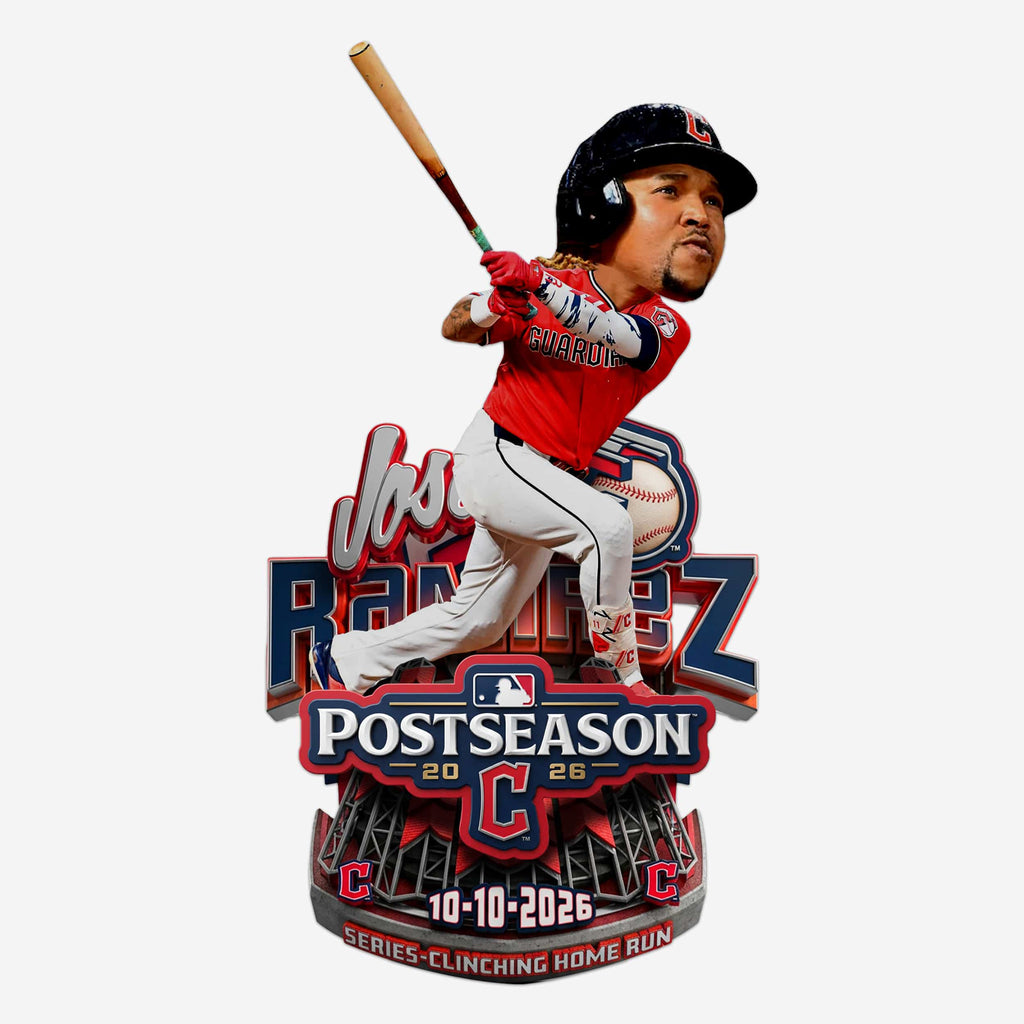 José Ramírez Cleveland Guardians 2026 ALDS Series Clinching Home Run Bobblehead