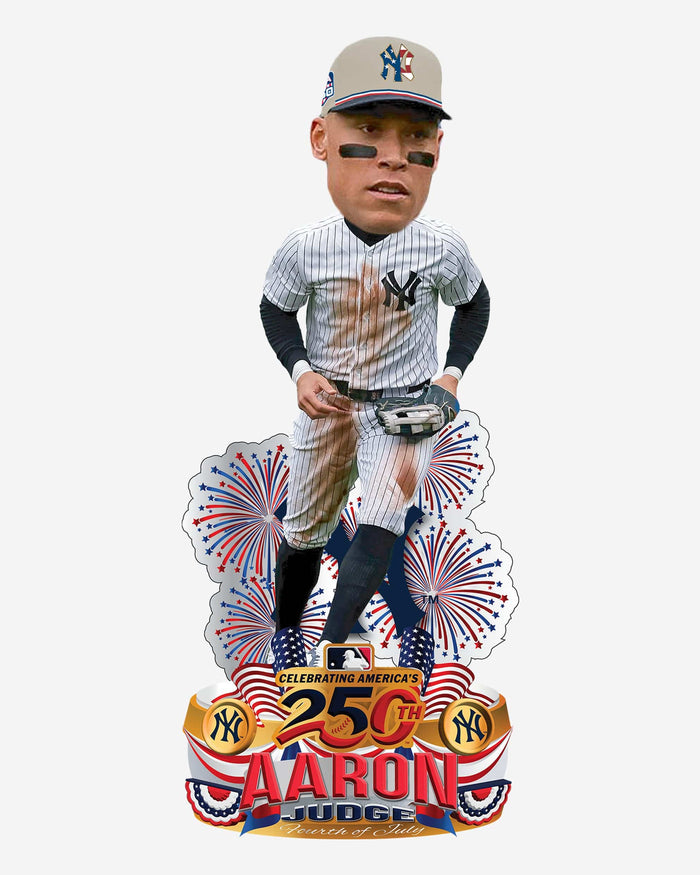Aaron Judge New York Yankees USA 250 Fourth of July Jersey Bobblehead