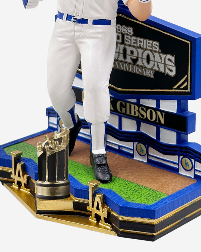 Kirk Gibson Los Angeles Dodgers 1988 World Series Champions 35th Anniversary Bobblehead FOCO - FOCO.com