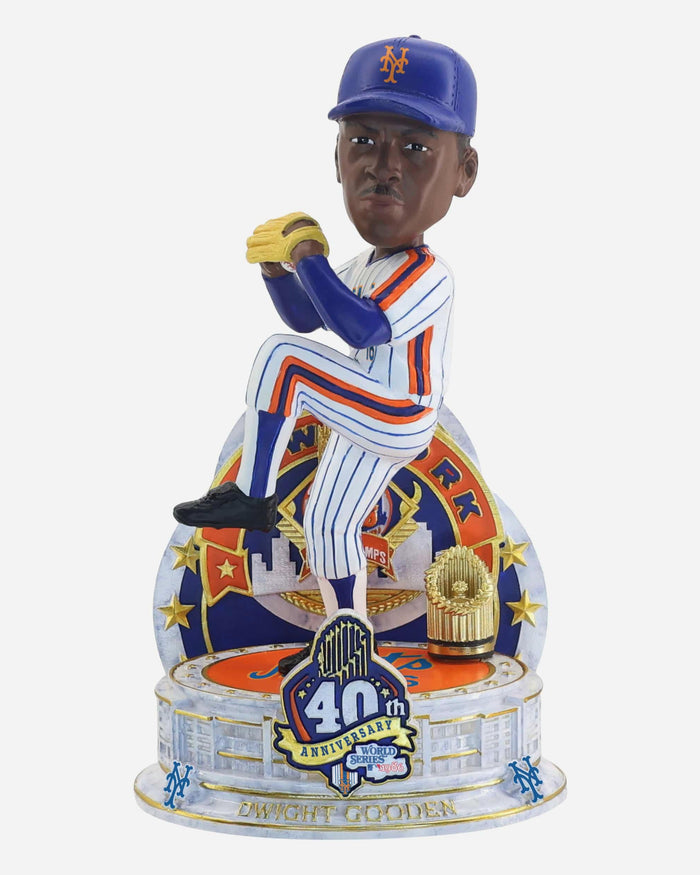 Dwight Gooden New York Mets 40th Anniversary World Series Champions Bobblehead