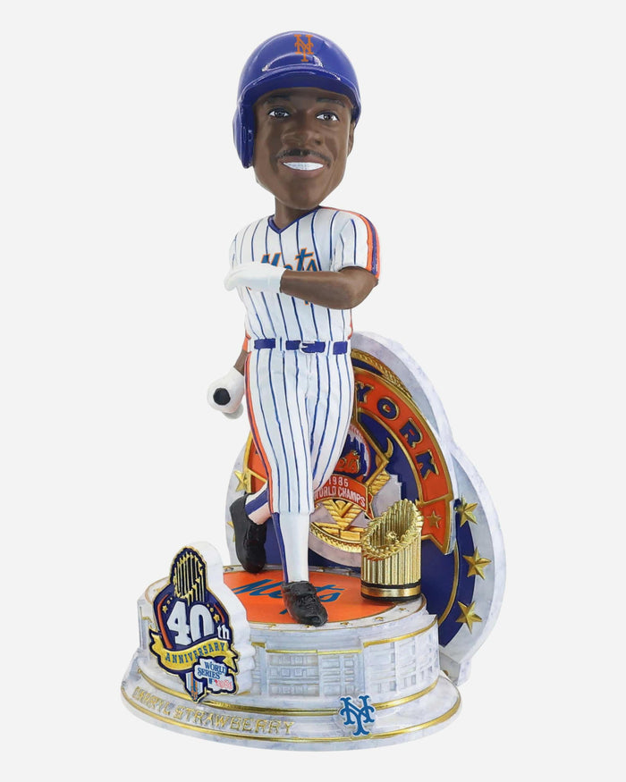 Darryl Strawberry New York Mets 40th Anniversary World Series Champions Bobblehead