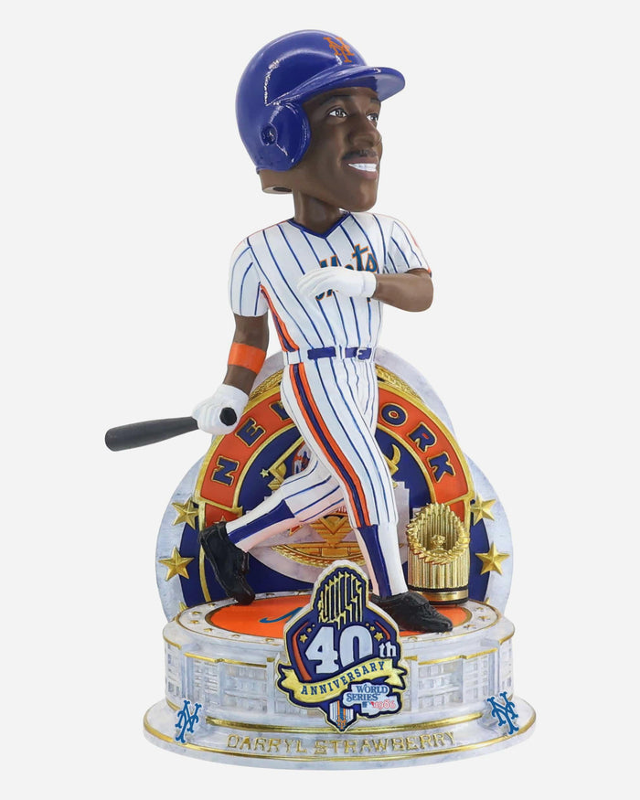 Darryl Strawberry New York Mets 40th Anniversary World Series Champions Bobblehead