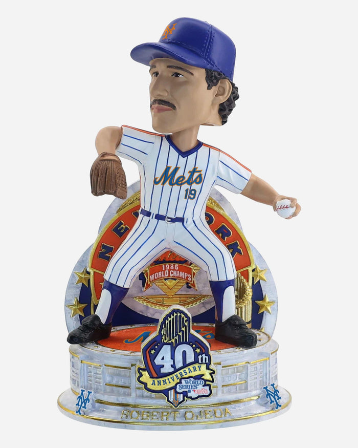 Bob Ojeda New York Mets 40th Anniversary World Series Champions Bobblehead