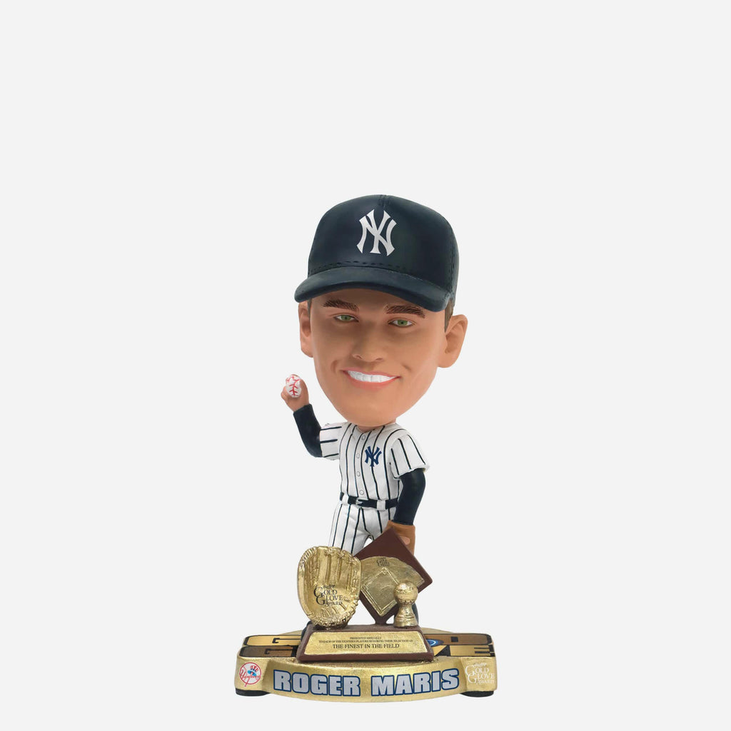 Roger Maris New York Yankees 1960 Gold Glove Mini Bighead FOCO - FOCO.com