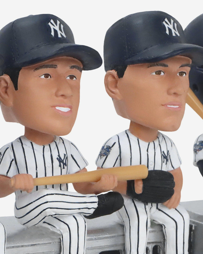 New York Yankees 2000 World Series Champions Subway Car Mini Bobblehead Scene FOCO - FOCO.com
