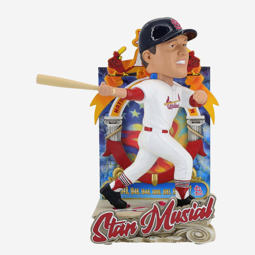Stan Musial St Louis Cardinals 7X NL Batting Champion Bobblehead FOCO - FOCO.com