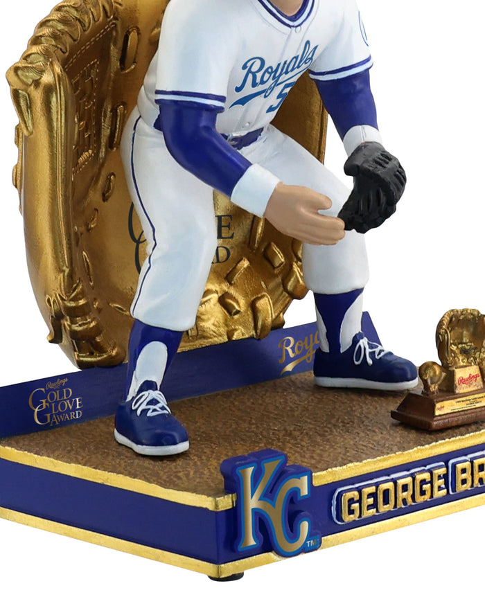 George Brett Kansas City Royals 1985 Gold Glove Bobblehead FOCO - FOCO.com