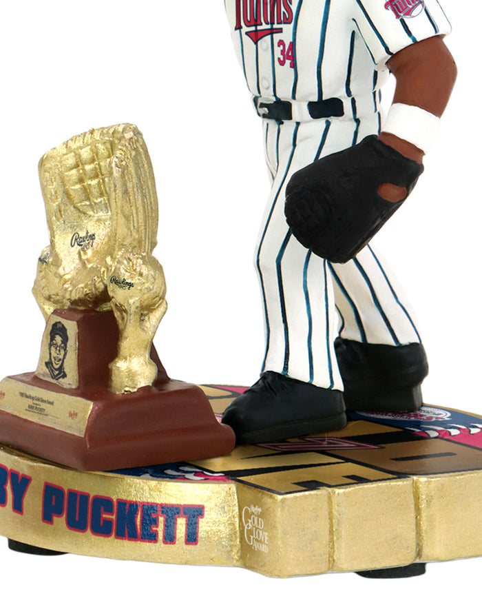 Kirby Puckett Minnesota Twins 1987 Gold Glove Mini Bighead Bobblehead