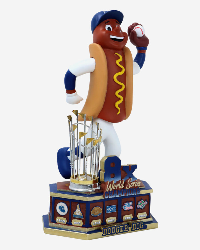 Dodger Dog Los Angeles Dodgers 2024 8X World Series Champions Bobblehead FOCO - FOCO.com