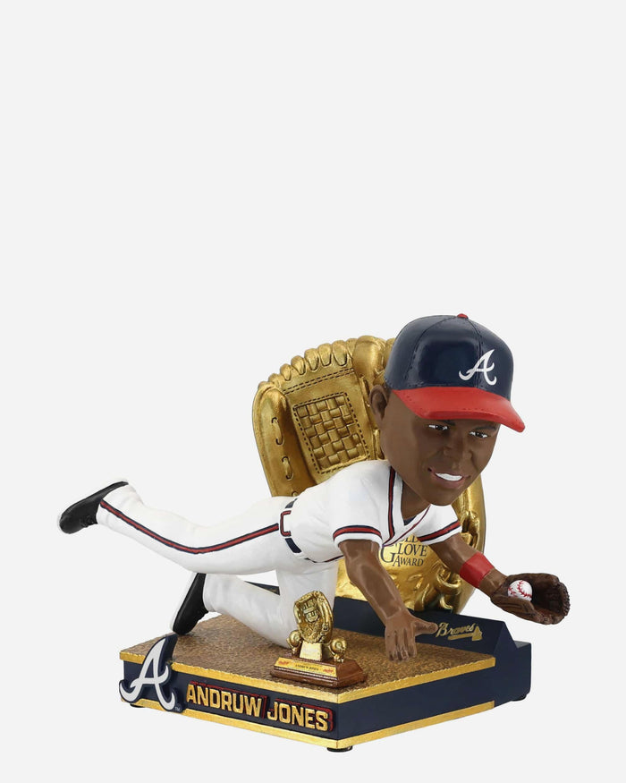 Andruw Jones Atlanta Braves 1998 Gold Glove Bobblehead FOCO - FOCO.com