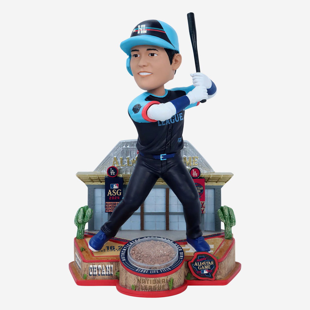 Shohei Ohtani Los Angeles Dodgers 2024 All-Star Authentic Dirt Bobblehead FOCO - FOCO.com