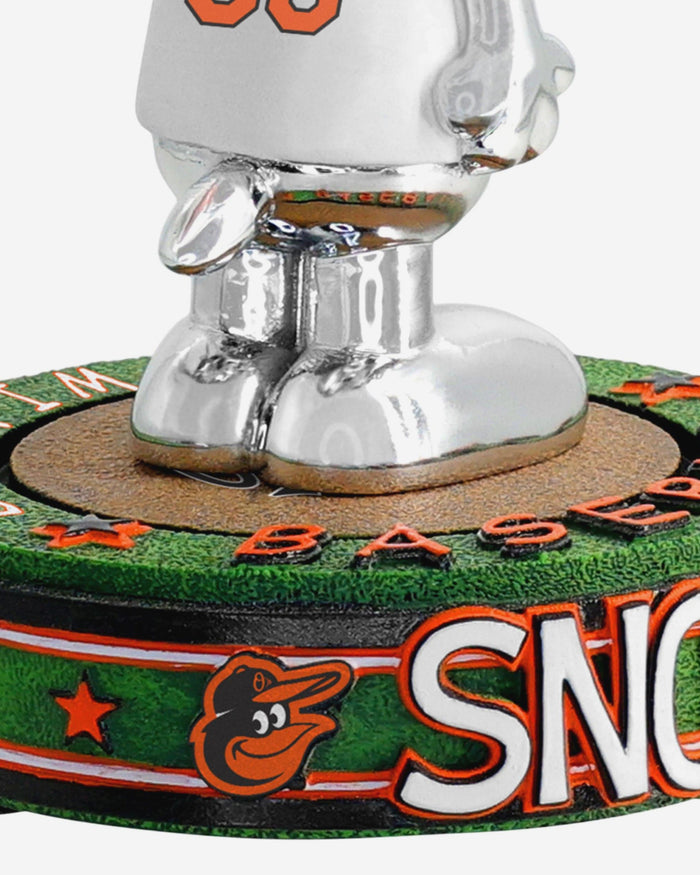 Baltimore Orioles Snoopy Peanuts Electroplated Bighead Bobblehead FOCO - FOCO.com