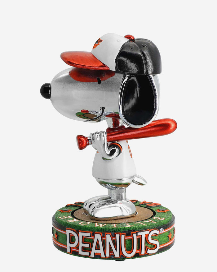 Baltimore Orioles Snoopy Peanuts Electroplated Bighead Bobblehead FOCO - FOCO.com