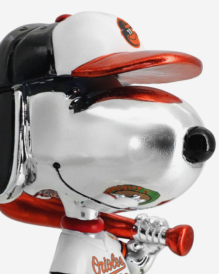 Baltimore Orioles Snoopy Peanuts Electroplated Bighead Bobblehead FOCO - FOCO.com