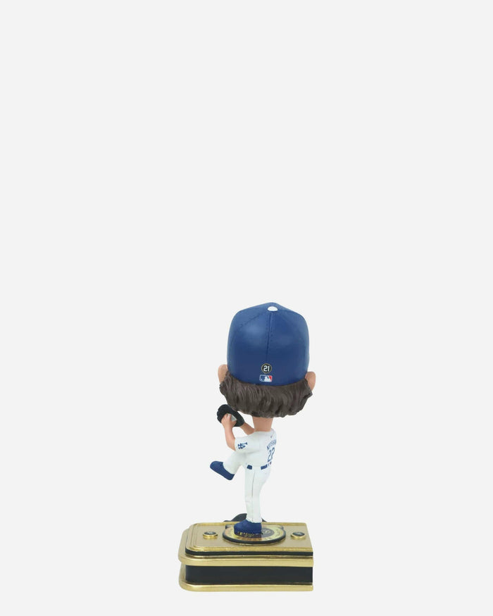 Clayton Kershaw Los Angeles Dodgers 3,000 Career Strikeouts Connecting Base 3 Pack Mini Bighead Bobblehead Set FOCO - FOCO.com