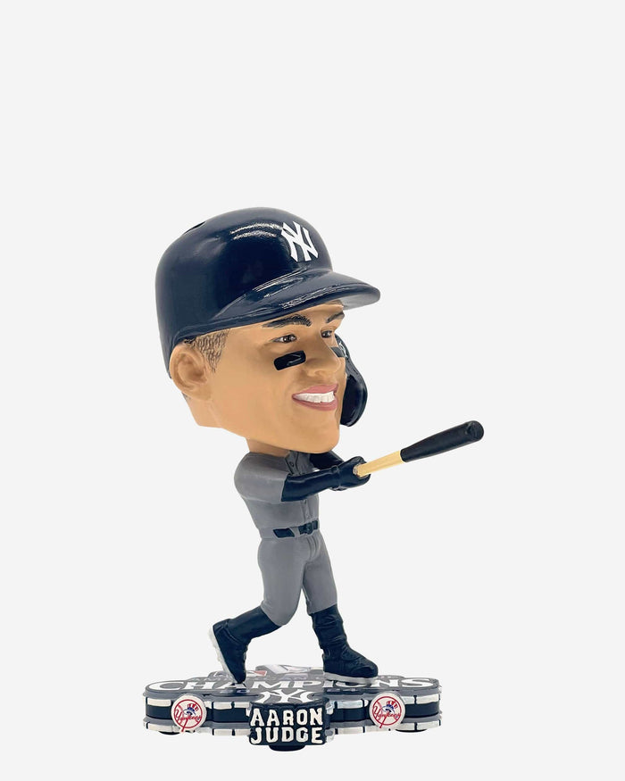 Aaron Judge New York Yankees 2024 American League Champions Mini Bighead Bobblehead FOCO - FOCO.com