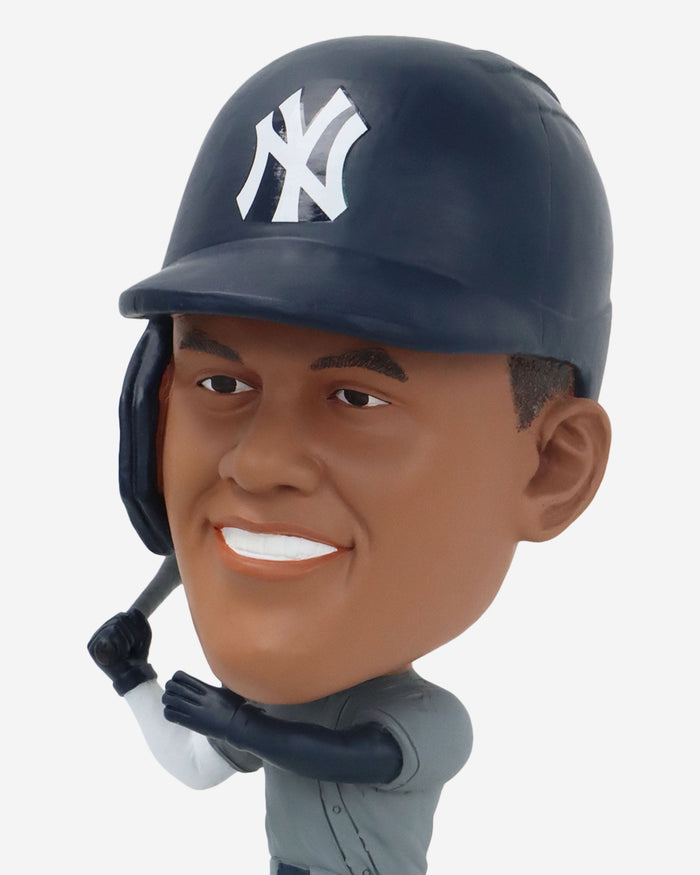 Juan Soto New York Yankees 2024 American League Champions Pennant Base Bighead Bobblehead FOCO - FOCO.com