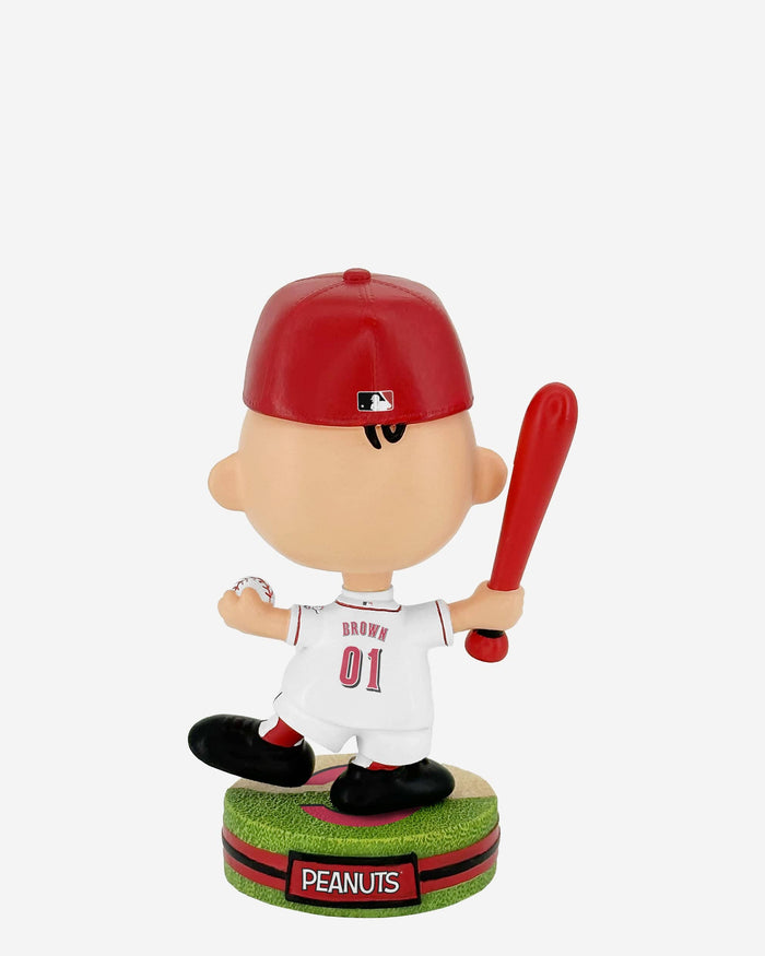 Cincinnati Reds Charlie Brown Peanuts Mini Bighead Bobblehead FOCO - FOCO.com