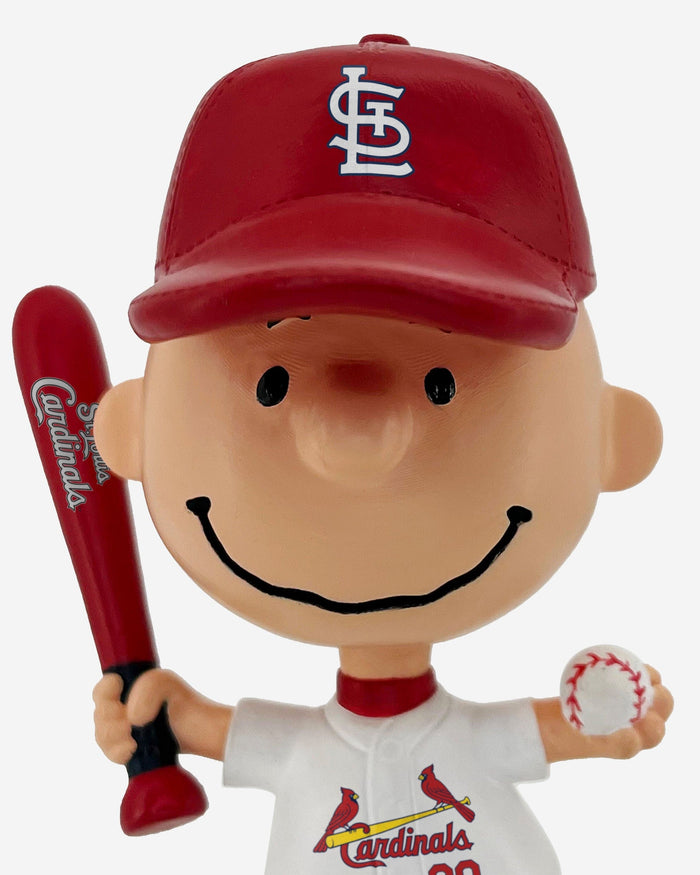 St Louis Cardinals Charlie Brown Peanuts Mini Bighead Bobblehead FOCO - FOCO.com