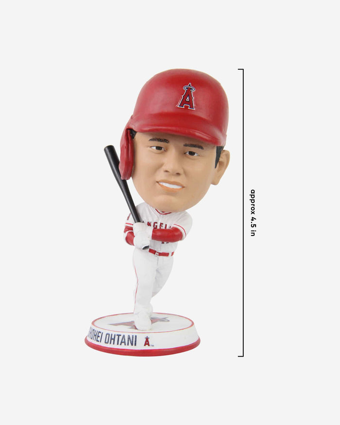 Shohei Ohtani Los Angeles Angels Hitting Mini Bighead Bobblehead FOCO - FOCO.com