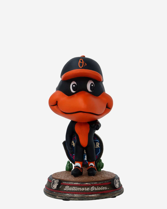 The Oriole Bird Baltimore Orioles 2024 All-Star Bobbles on Parade Mascot Mini Bighead Bobblehead FOCO - FOCO.com