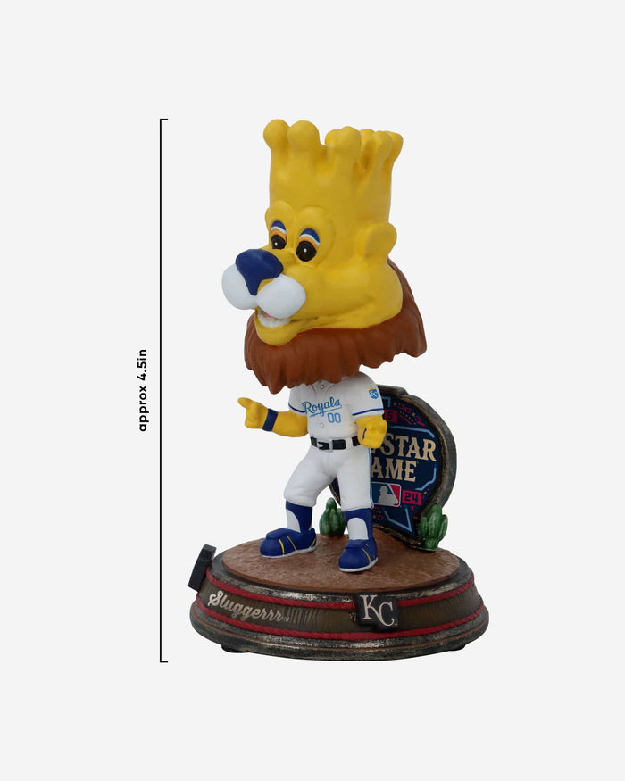 Sluggerrr Kansas City Royals 2024 All-Star Bobbles on Parade Mascot Mini Bighead Bobblehead FOCO - FOCO.com