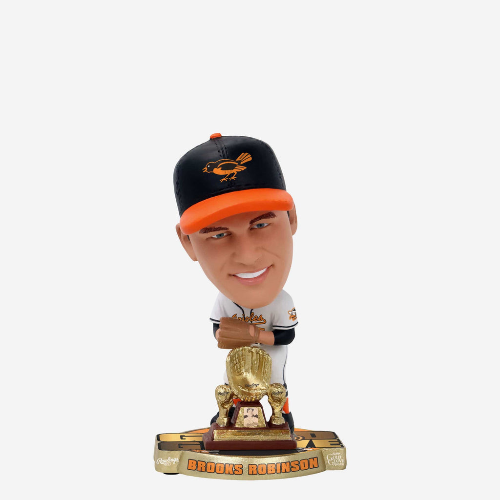 Brooks Robinson Baltimore Orioles 1960 Gold Glove Mini Bighead Bobblehead FOCO - FOCO.com