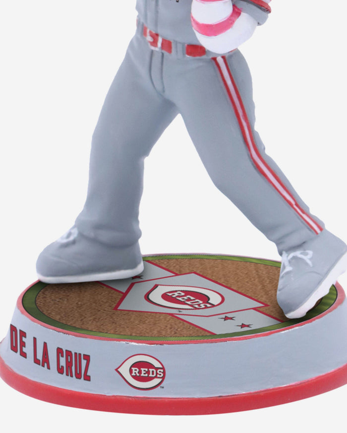 Elly De La Cruz Cincinnati Reds Field Stripe Away Uniform Mini Bighead Bobblehead FOCO - FOCO.com