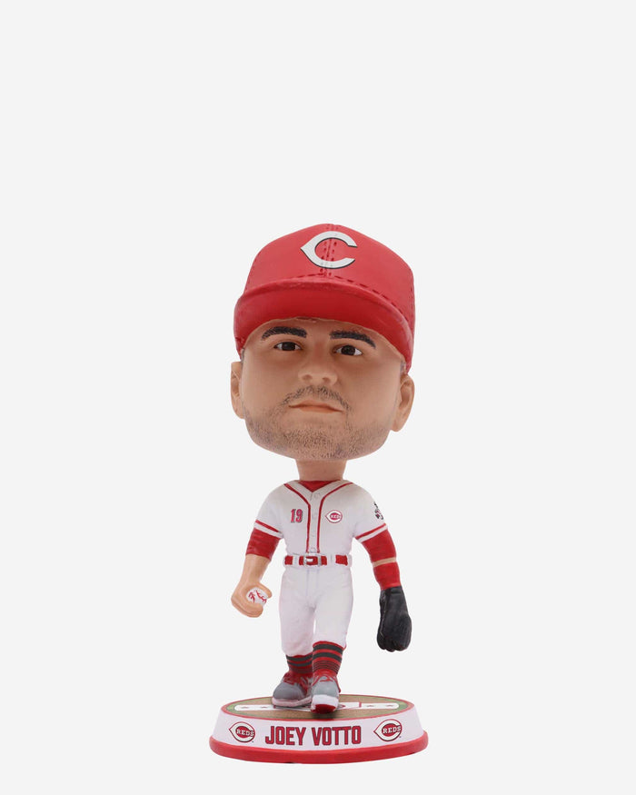 Joey Votto Cincinnati Reds Fielding Pose Field Stripe Mini Bighead Bobblehead FOCO - FOCO.com