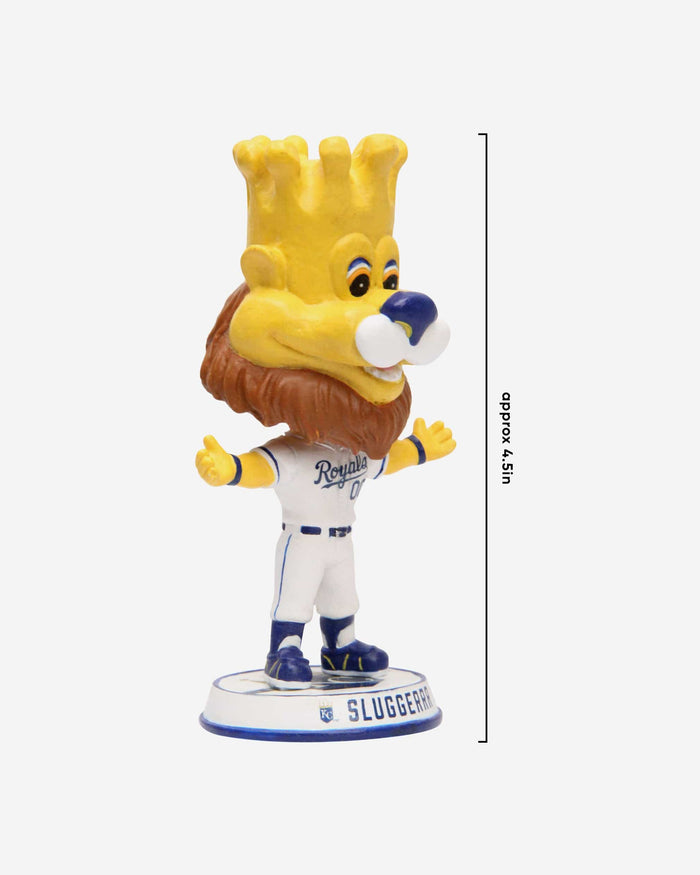 Sluggerrr Kansas City Royals Mascot Mini Bighead Bobblehead FOCO - FOCO.com