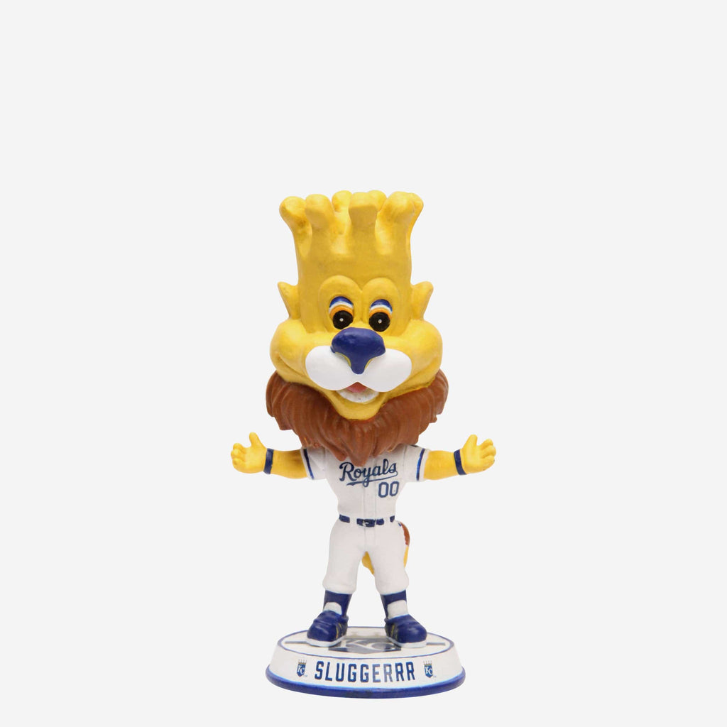 Sluggerrr Kansas City Royals Mascot Mini Bighead Bobblehead FOCO - FOCO.com