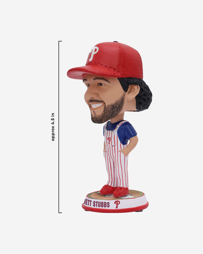 Garrett Stubbs Philadelphia Phillies Bib Overalls Mini Bighead Bobblehead FOCO - FOCO.com