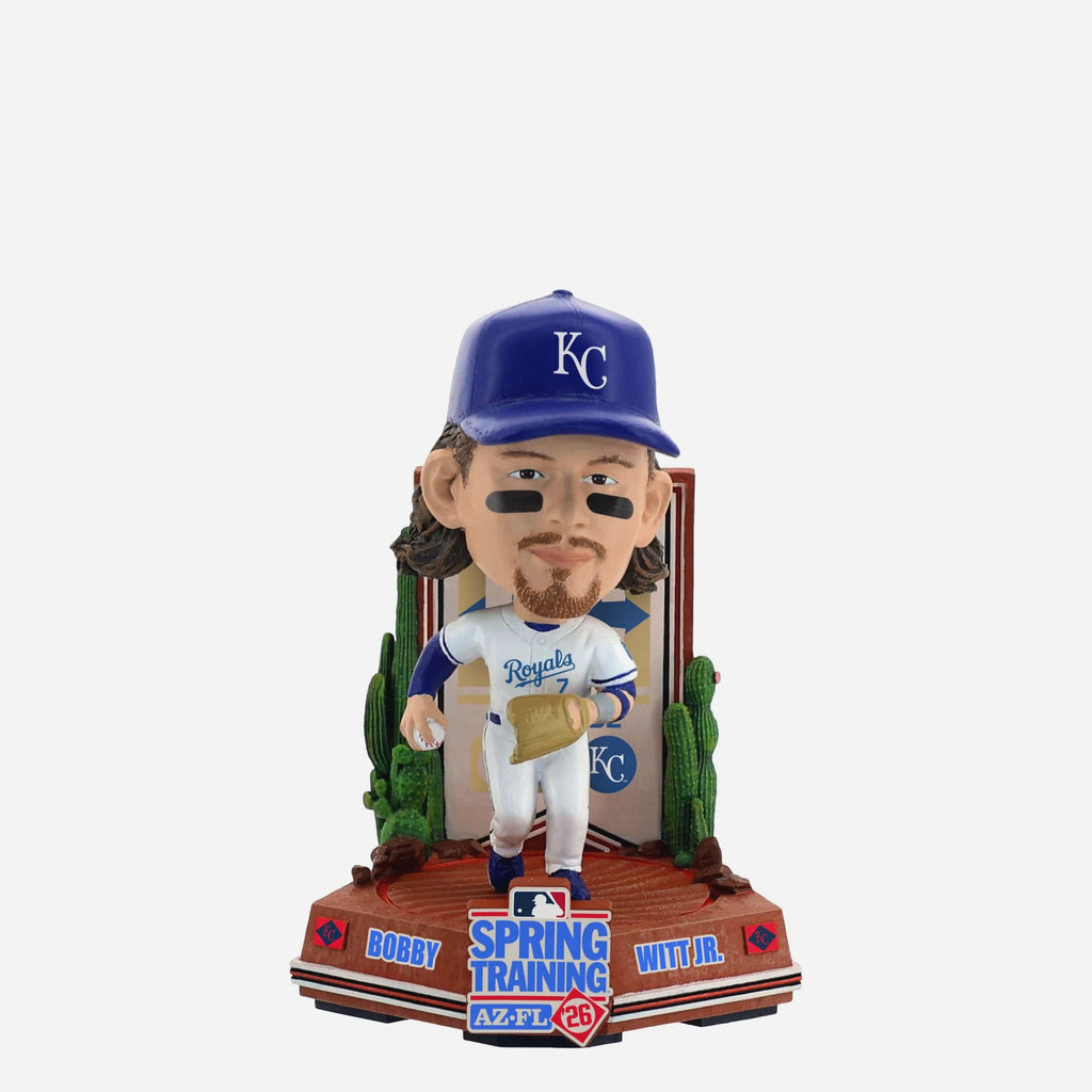 Bobby Witt Jr Kansas City Royals 2026 Spring Training Cactus League Mini Bighead Bobblehead FOCO - FOCO.com