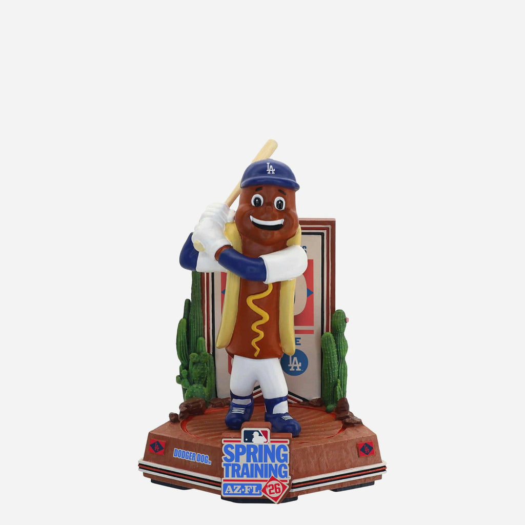 Dodger Dog Los Angeles Dodgers 2026 Spring Training Cactus League Mascot Mini Bighead Bobblehead FOCO - FOCO.com