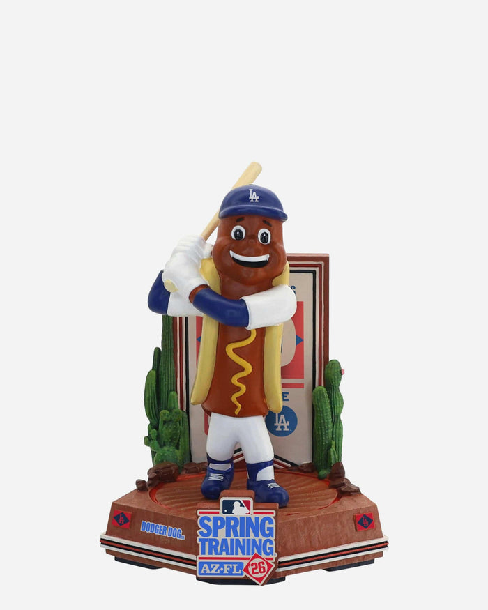 Dodger Dog Los Angeles Dodgers 2026 Spring Training Cactus League Mascot Mini Bighead Bobblehead