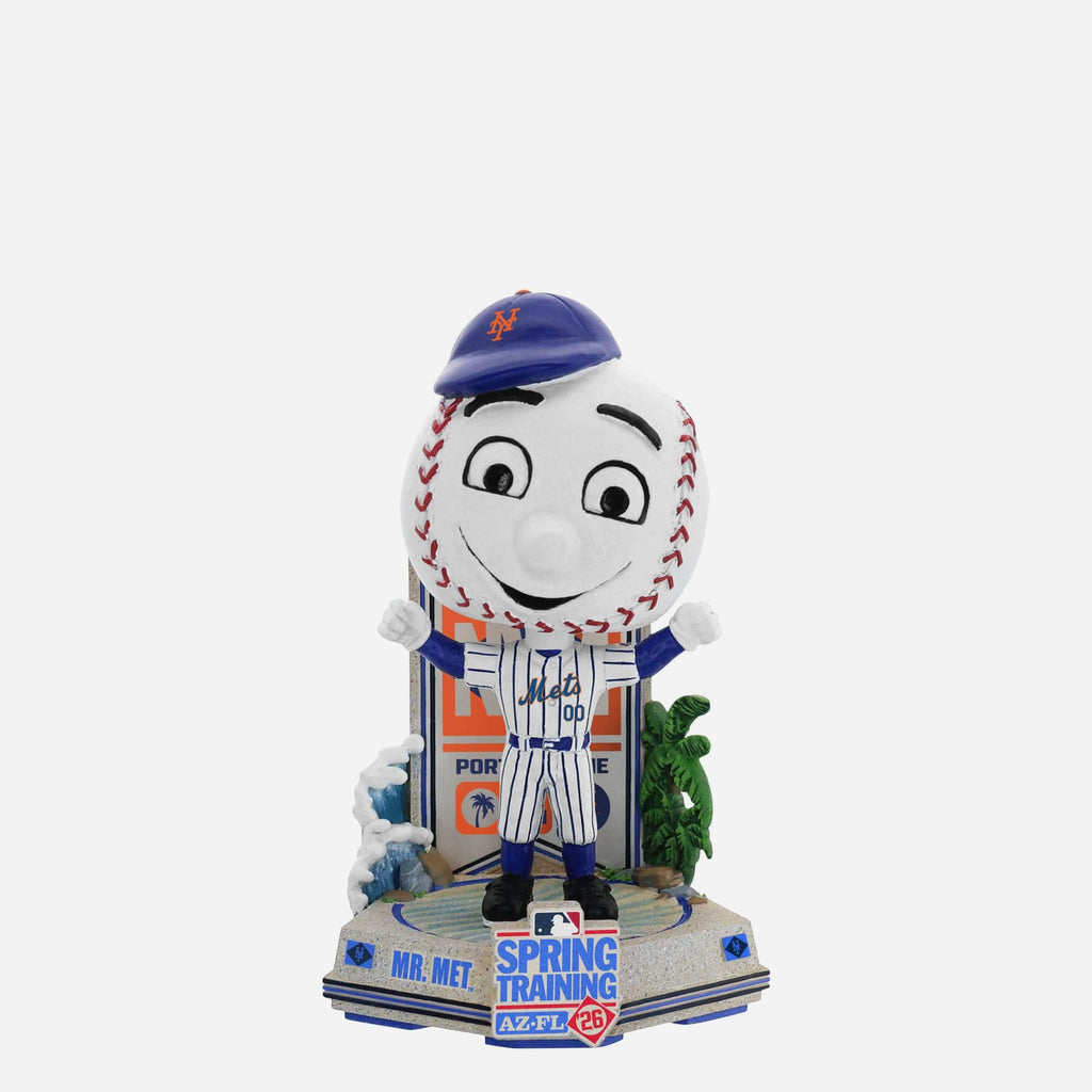 Mr Met New York Mets 2026 Spring Training Grapefruit League Mascot Mini Bighead Bobblehead FOCO - FOCO.com