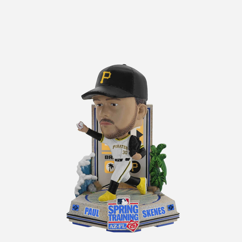 Paul Skenes Pittsburgh Pirates 2026 Spring Training Grapefruit League Mini Bighead Bobblehead FOCO - FOCO.com