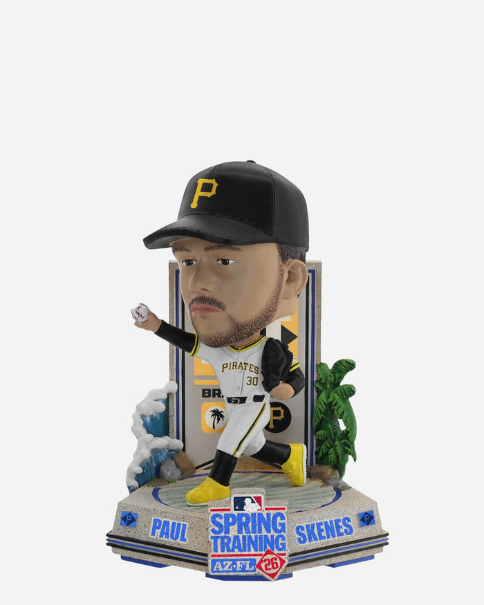 Paul Skenes Pittsburgh Pirates 2026 Spring Training Grapefruit League Mini Bighead Bobblehead