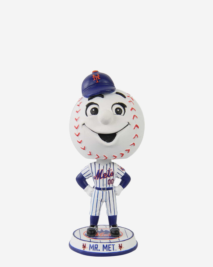 Mr Met New York Mets Mascot Mini Bighead Bobblehead FOCO - FOCO.com