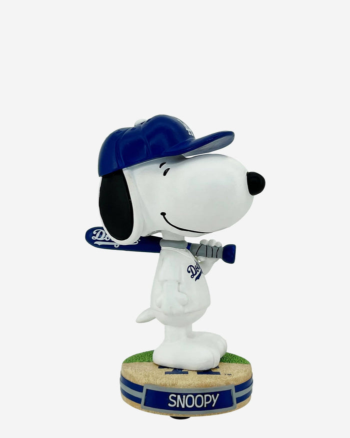 Los Angeles Dodgers Snoopy Peanuts Mini Bighead Bobblehead FOCO - FOCO.com