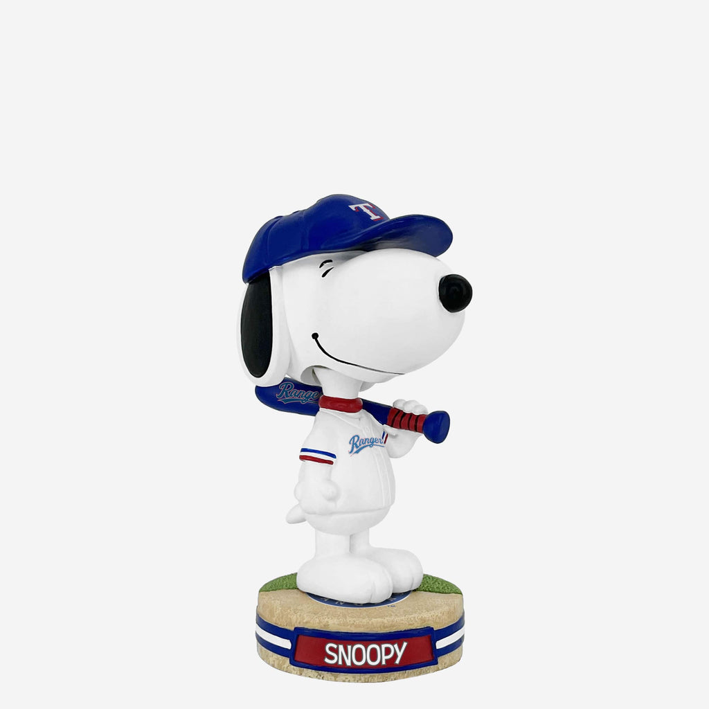 Texas Rangers Snoopy Peanuts Mini Bighead Bobblehead FOCO - FOCO.com