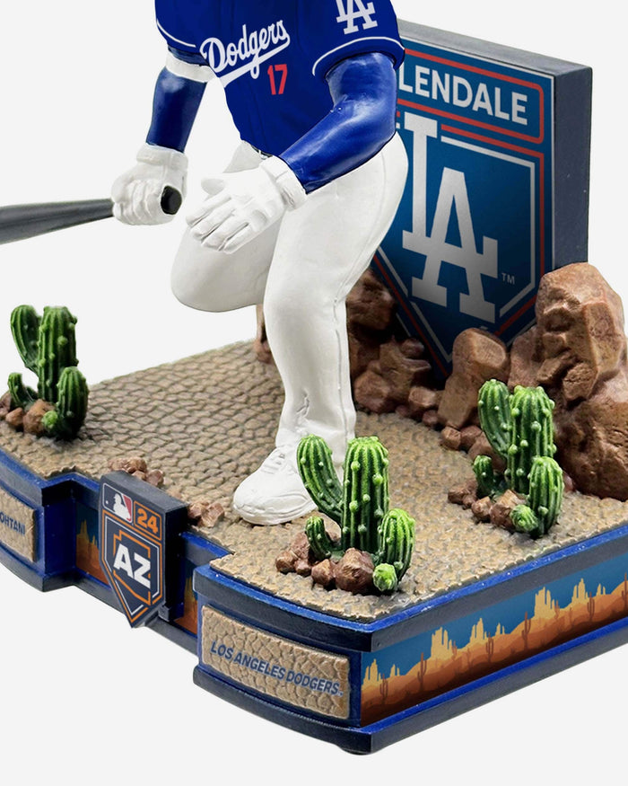 Shohei Ohtani Los Angeles Dodgers 2024 Blue Spring Training Jersey Cactus League Bighead Bobblehead FOCO - FOCO.com