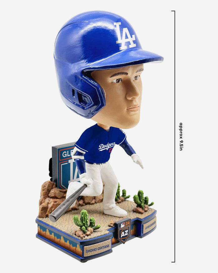 Shohei Ohtani Los Angeles Dodgers 2024 Blue Spring Training Jersey Cactus League Bighead Bobblehead FOCO - FOCO.com