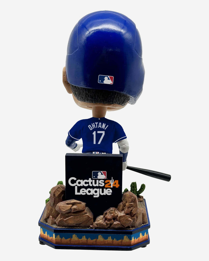 Shohei Ohtani Los Angeles Dodgers 2024 Blue Spring Training Jersey Cactus League Bighead Bobblehead FOCO - FOCO.com