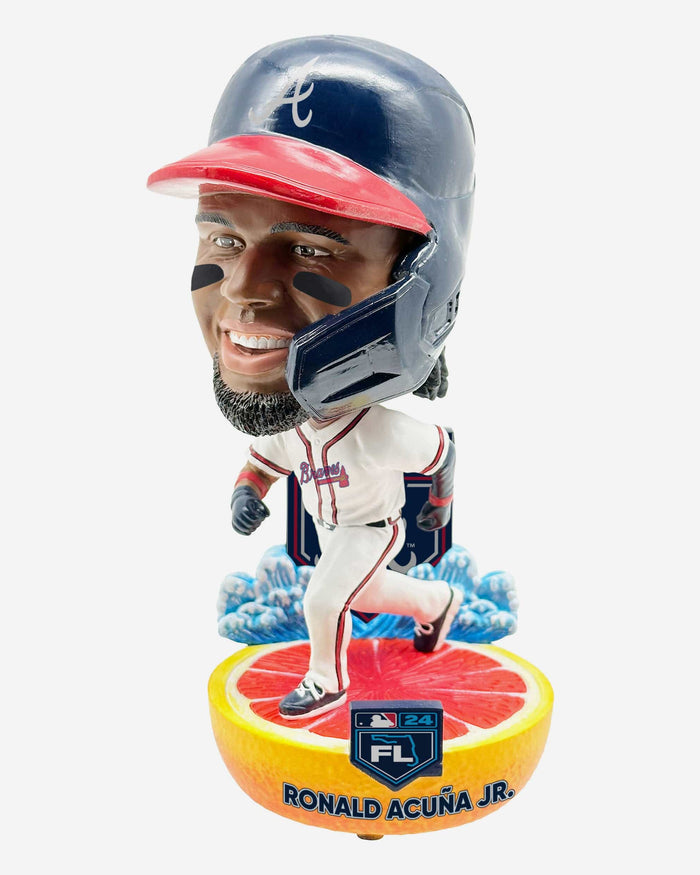 Ronald Acuna Jr Atlanta Braves 2024 Spring Training Grapefruit League Bighead Bobblehead FOCO - FOCO.com