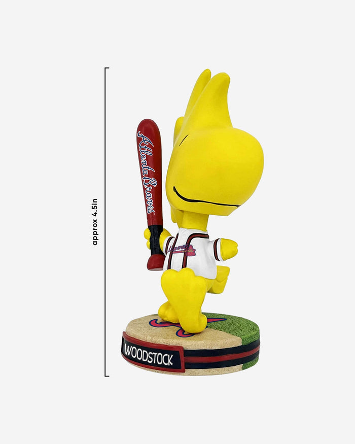 Atlanta Braves Woodstock Peanuts Mini Bighead Bobblehead FOCO - FOCO.com
