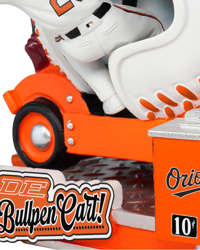 Pete Alonso Baltimore Orioles Bullpen Cart Bobblehead FOCO - FOCO.com