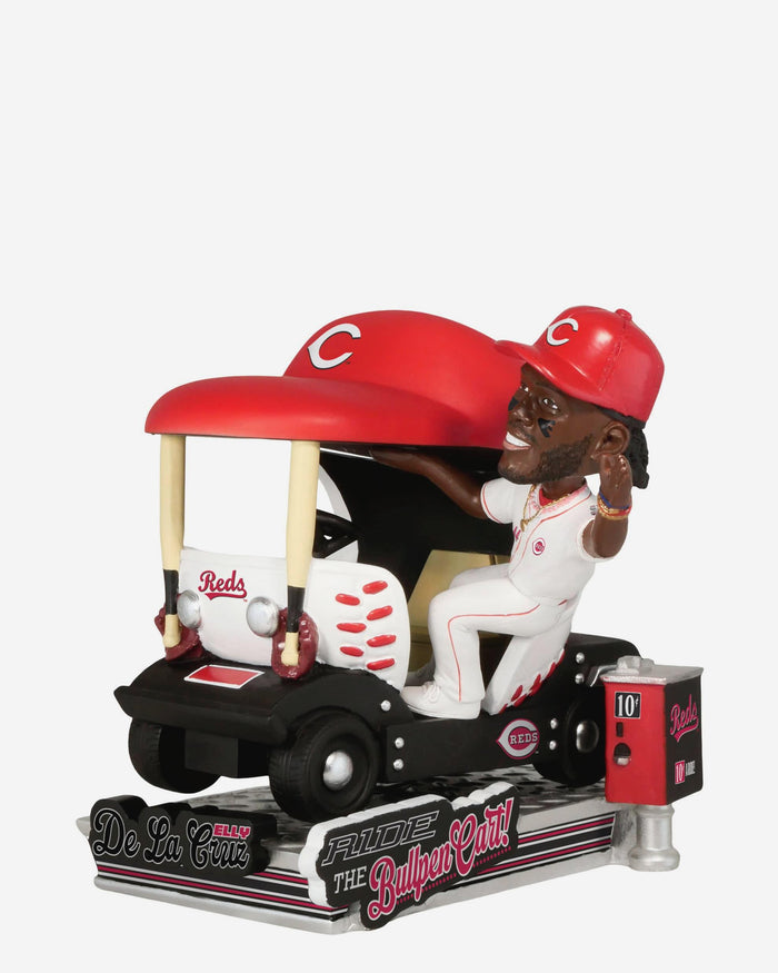 Elly De La Cruz Cincinnati Reds Bullpen Cart Bobblehead FOCO - FOCO.com