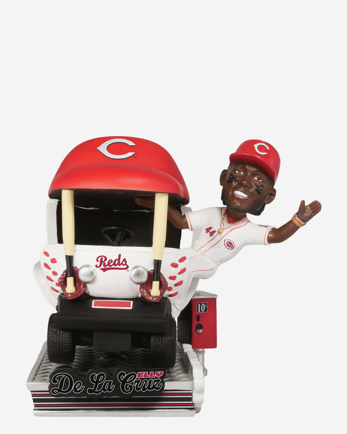 Elly De La Cruz Cincinnati Reds Bullpen Cart Bobblehead FOCO - FOCO.com